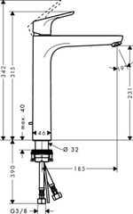 Vòi chậu Hansgrohe Focus 230 – 31531000