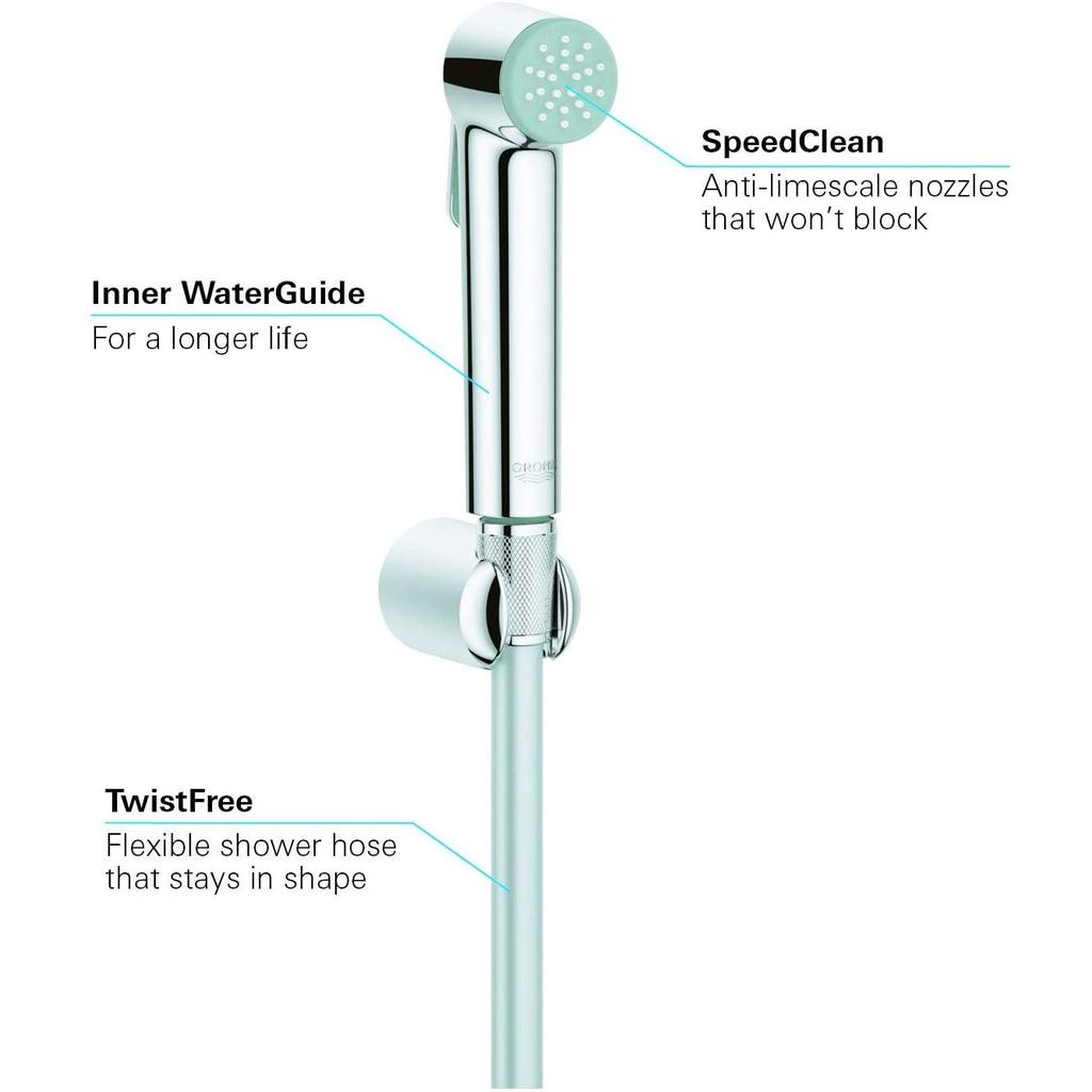 Chất Liệu Inox Vòi Xịt Grohe Cao Cấp Chính Hãng