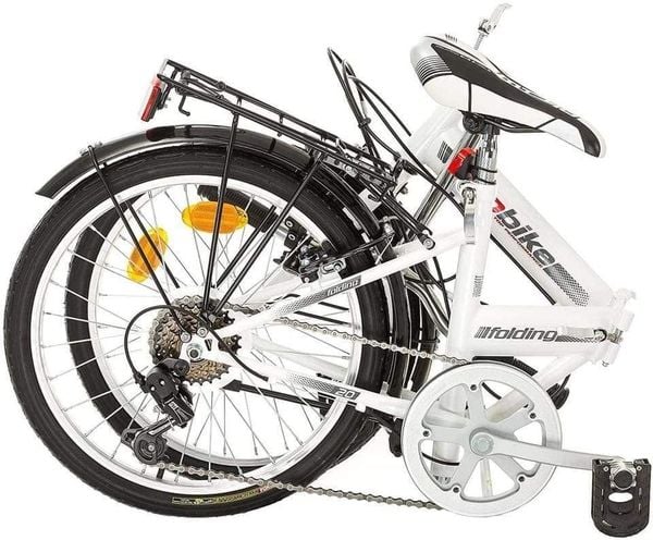 Xe đạp gấp gọn siêu cao cấp Probiker nội địa Đức (Màu trắng)