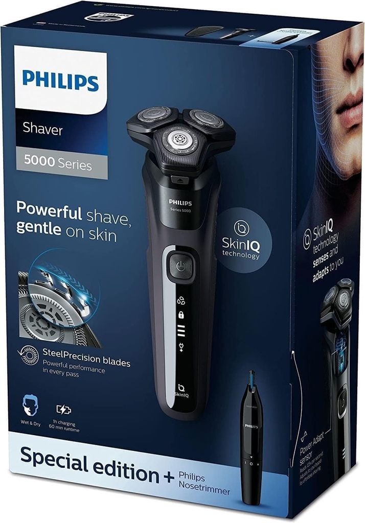 Máy cạo râu Philips S5588/26 kèm máy tỉa lông mũi