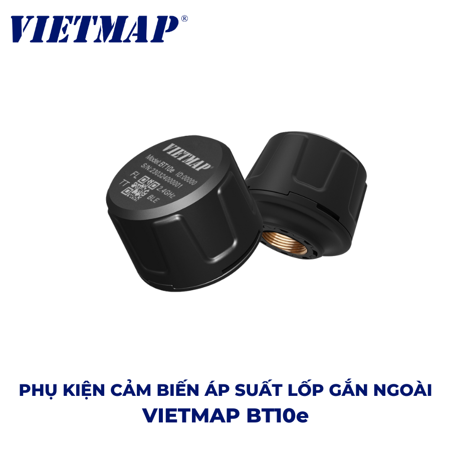  COMBO ANDROID BOX VIETMAP BS10 VÀ CẢM BIẾN ÁP SUẤT LỐP BT10 