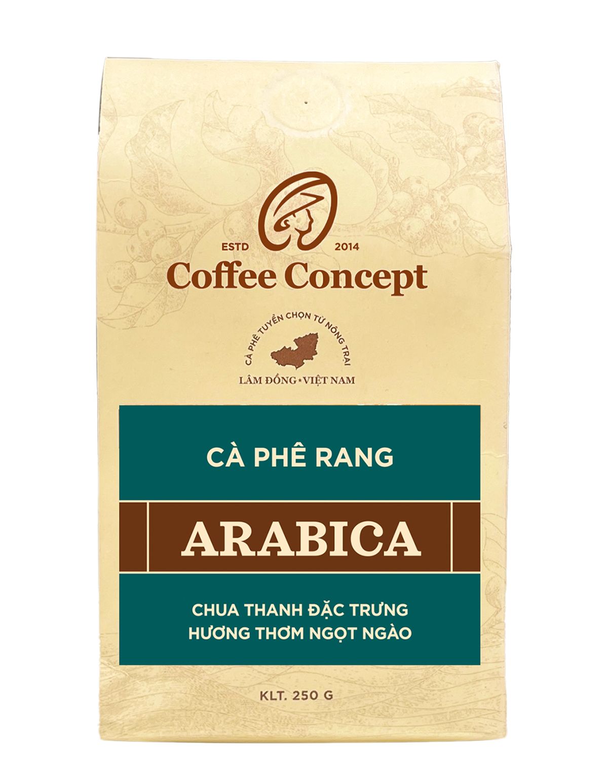  Cà phê rang ARABICA - Gói 250G/500G 