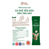  4IN1 Coconut Latte - Cà Phê Sữa Dừa Hòa Tan 4IN1 