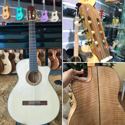 Đàn Guitar Classic còng cườm