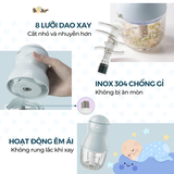 Máy Xay Ăn Dặm 8 Lưỡi Bear GR-B03V8 