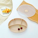  Khay Silicon Coco Bear Có Nắp 