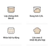  Máy Trộn Bột Bear HMJ-A35Q2 