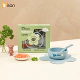  Bát Hoa Kèm Thìa Silicon Nature's Love Misan 