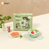  Bát Hoa Kèm Thìa Silicon Nature's Love Misan 