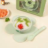  Bát Hoa Kèm Thìa Silicon Nature's Love Misan 
