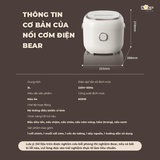  Nồi Cơm Điện Bear SB-NC30A 