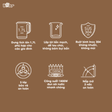  Ấm Siêu Tốc 1,7L Bear ZDH-Q17B1 