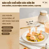  Máy Xay Ăn Dặm 0.6L Bear QSJ-D02Q1 