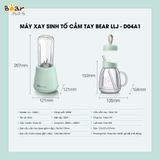  Máy Xay Sinh Tố Cầm Tay Bear LLJ-D04A1 