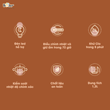  Máy Đun Và Hâm Sữa Đa Năng 1,2L Bear TNQ-D12D1 