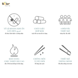  Đũa Nhựa Bear CX-E0102 | Hàng quốc tế 