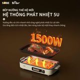  Bếp Đun Dạng Tấm Đun (Vỉ Nướng Điện) GR-4H15C 