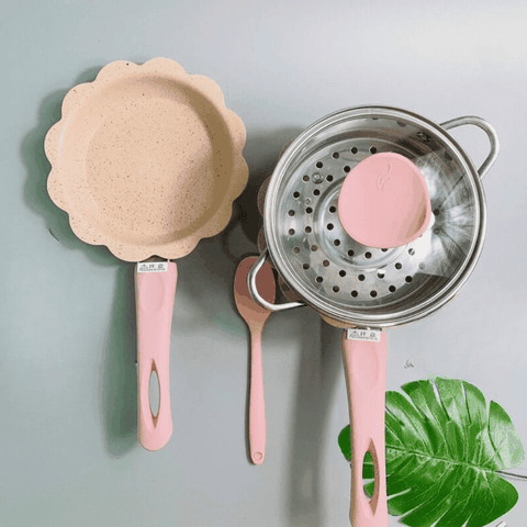  Nồi Chảo Đá Hình Hoa OKBY 