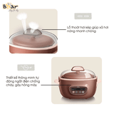  Nồi Nấu Chậm Thố Đất Tử Sa 2,5L DDZ-C25R6 