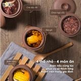  Nồi Nấu Chậm Thố Đất Tử Sa 2,5L DDZ-C25R6 