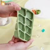  Khay Trữ Đông Silicone Cube 8 Ô Misan 