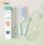  Cọ Bình Silicon Misan 4 Chi Tiết (Thêm Đế Cắm) 