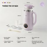  Máy Làm Sữa Hạt Bear SB-SH06D 