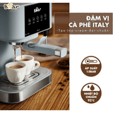  Máy Pha Cà Phê Gia Đình – Máy Pha Cà Phê Espresso Tự Động Bear CF-B15V1 