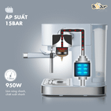  Máy Pha Cà Phê Gia Đình – Máy Pha Cà Phê Espresso Tự Động Bear CF-B15V1 