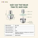  Máy Xay Thịt 1.8L Bear CH-4H03F 