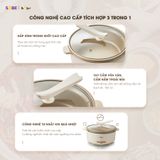  Nồi Lẩu Điện 5L Bear SB-NL05F 