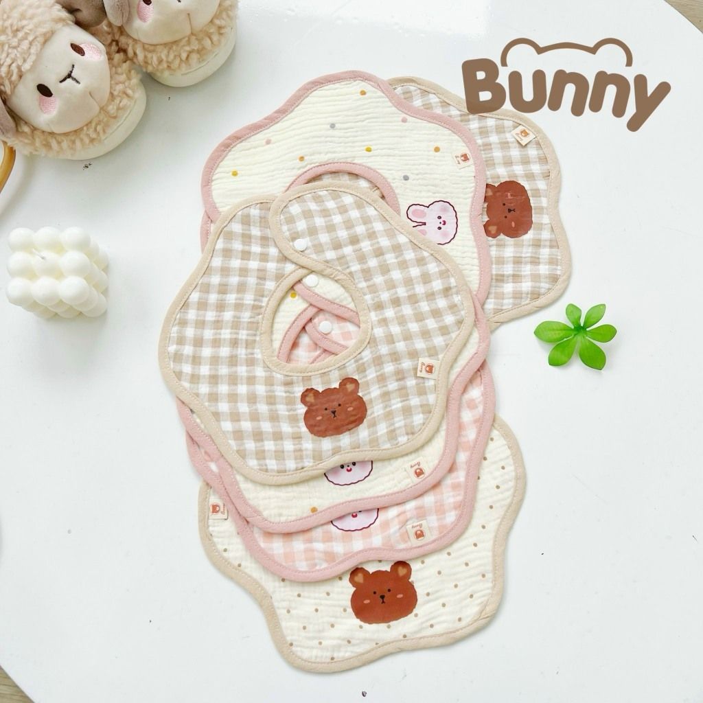  Yếm Vải Hoa Bunny (mới) 