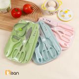  Bộ Dao Thớt Kéo Nạo Misan 5 Chi Tiết 