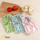  Bộ Dao Thớt Kéo Nạo Misan 5 Chi Tiết 