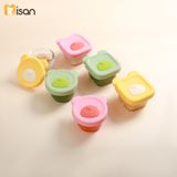  Hộp Tròn Trữ Đông Thủy Tinh Có Vạch Chia (110ml) 