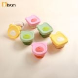  Set 3 Hộp Trữ Đông Thủy Tinh Có Vạch Chia Misan (200ml) 