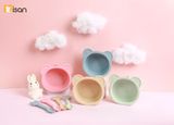  Bát Gấu Silicone Kèm Thìa Misan 