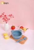  Bát Gấu Silicone Kèm Thìa Misan 