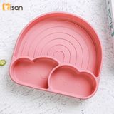  Khay Silicone Cầu Vồng Kèm Thìa Misan 