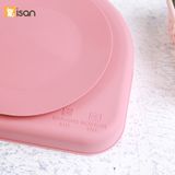  Khay Silicone Cầu Vồng Kèm Thìa Misan 