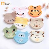  Yếm Silicon Hình Thú Có Tai (8 Mẫu) 