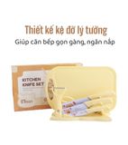  Bộ Dao Thớt 7 Chi Tiết Misan 