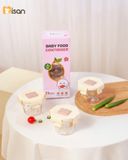  Set 3 Hũ Thủy Tinh Tròn Nắp Nhựa Có Khóa (230ml) 