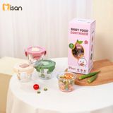  Hũ Thủy Tinh Tròn Nắp Nhựa Có Khóa (230ml) 
