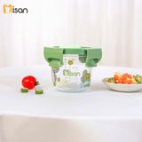  Hũ Thủy Tinh Tròn Nắp Nhựa Có Khóa (230ml) 