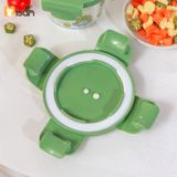  Set 3 Hũ Thủy Tinh Tròn Nắp Nhựa Có Khóa (230ml) 