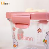  Hũ Thủy Tinh Tròn Nắp Nhựa Có Khóa (230ml) 