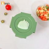  Set 3 Hũ Thủy Tinh Tròn Nắp Nhựa Có Khóa (230ml) 