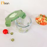  Hũ Thủy Tinh Tròn Nắp Nhựa Có Khóa (230ml) 