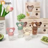  Túi Nhai Silicon Kèm Gặm Nướu Hình Gấu Misan 